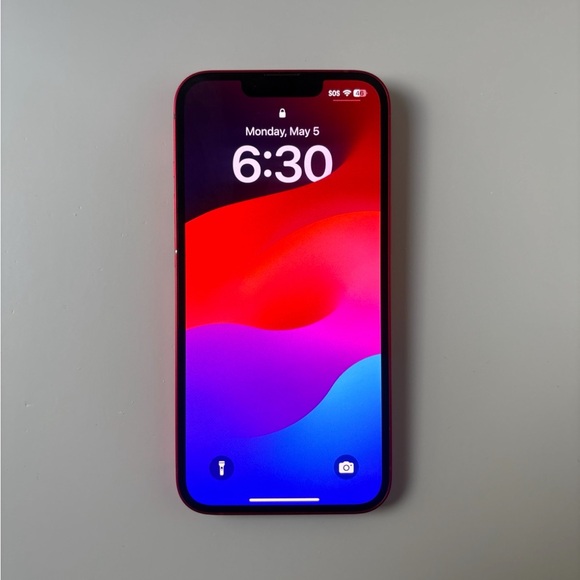 Red iPhone 14
